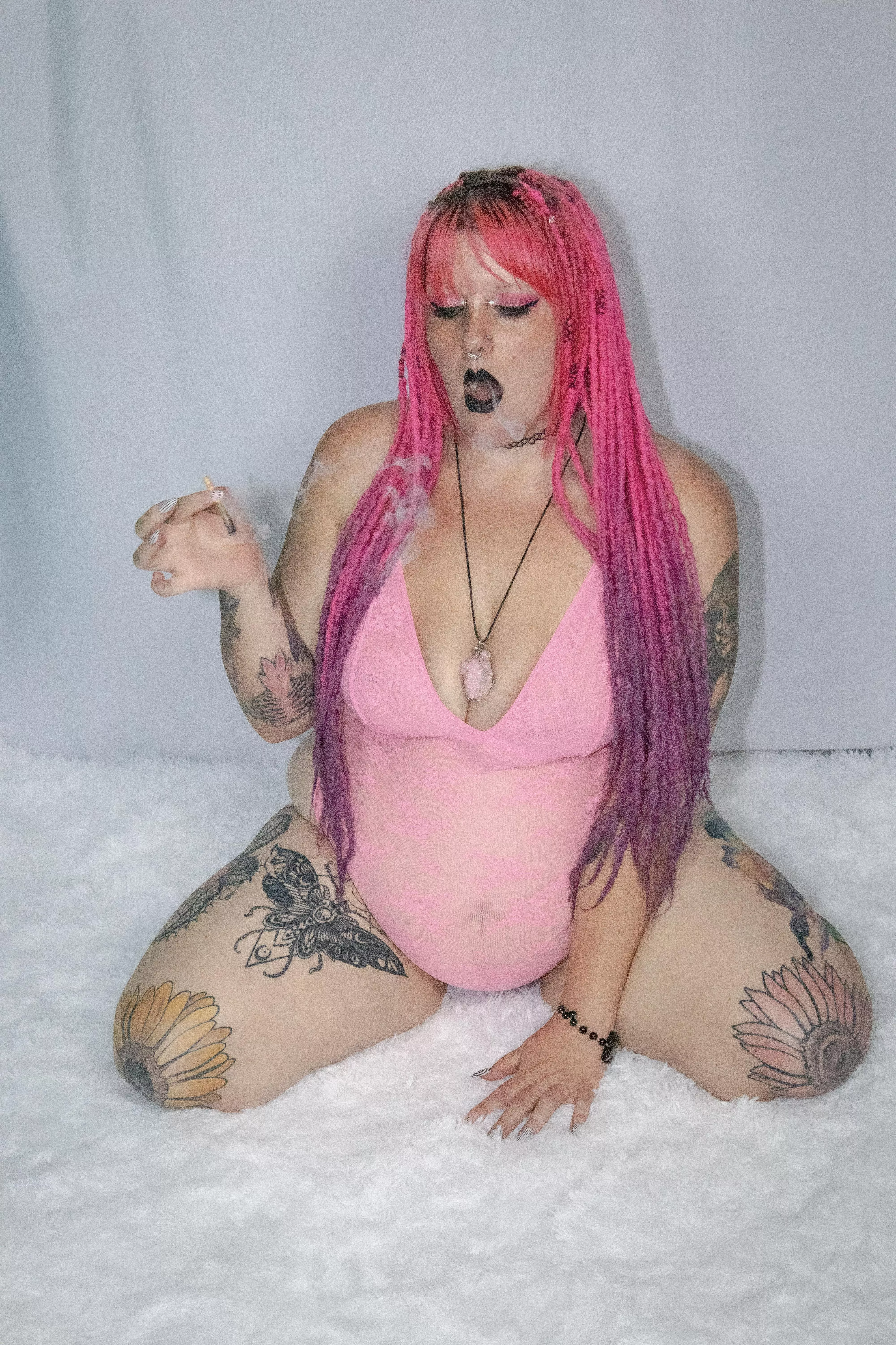 Smoke break during my set 