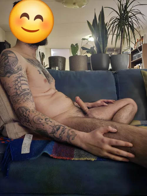 sometimes you just get hard while watching TV