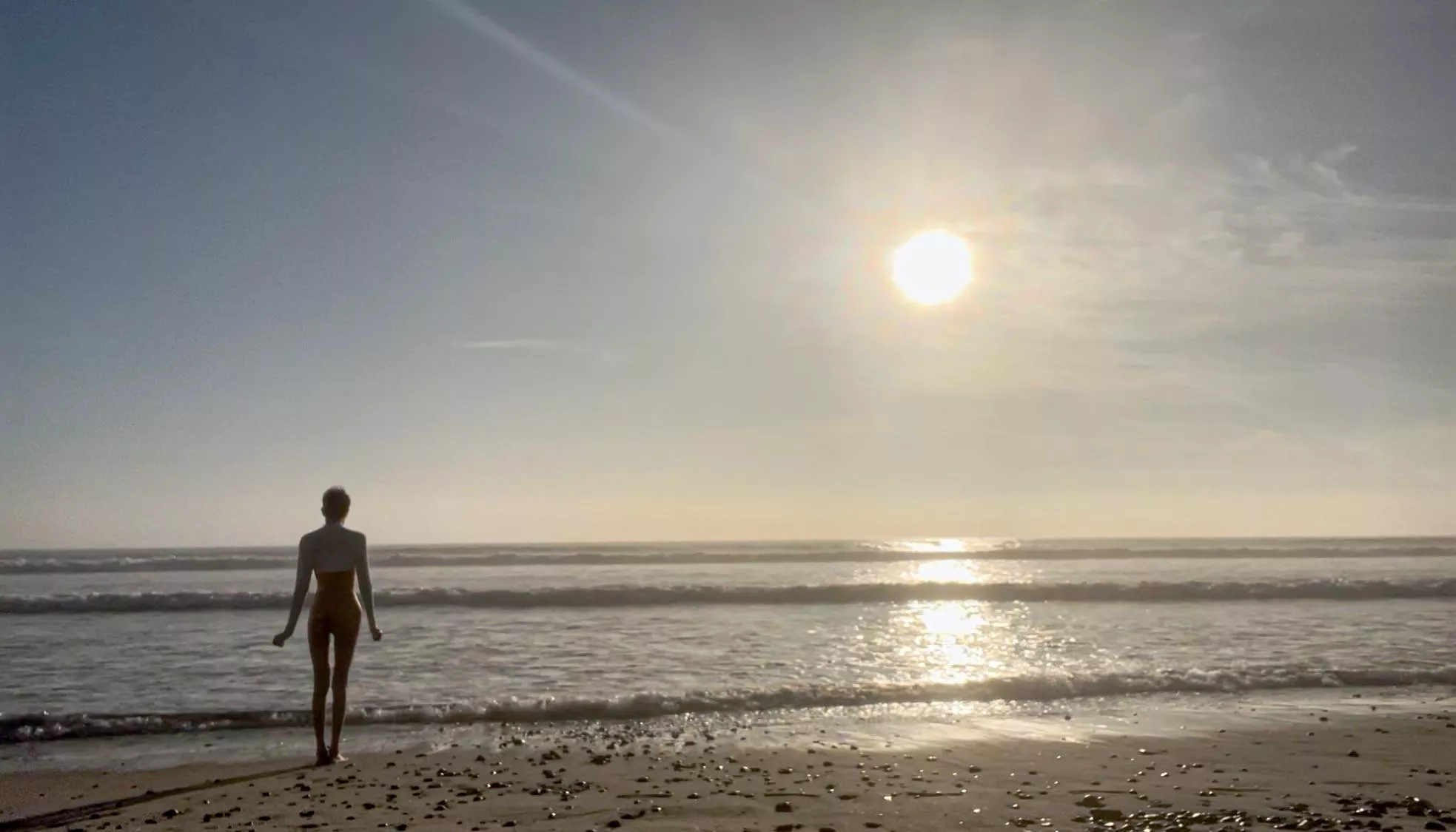 Super beautiful day today! Everyone left before the fog cleared though. 