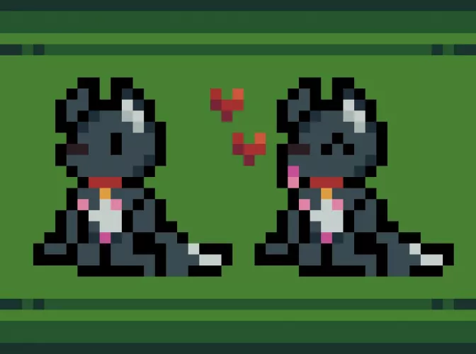 Sweet and obedient Wolfy needs attention :3 (made by me, comms open <3)