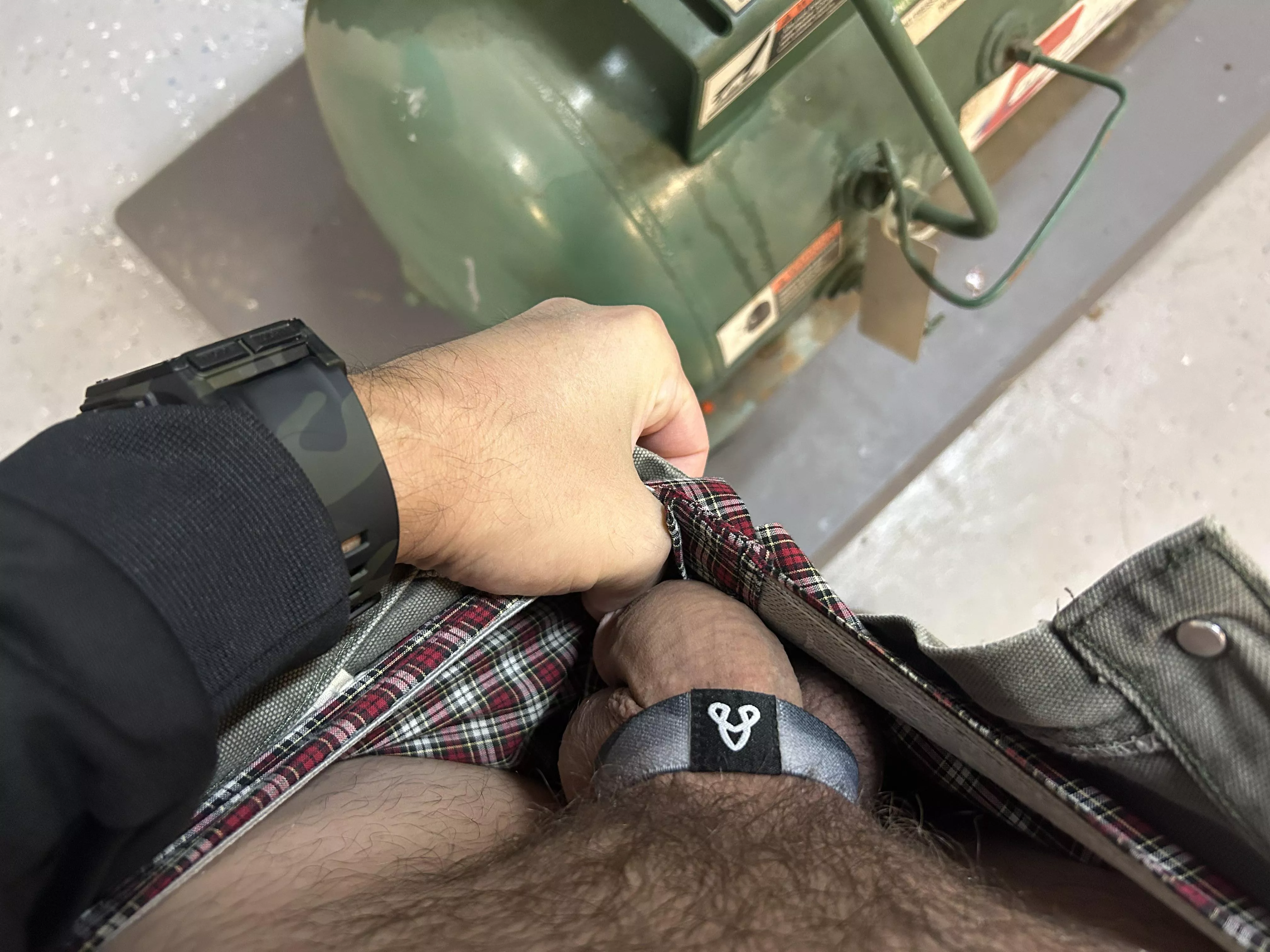 Testing the wide band out today