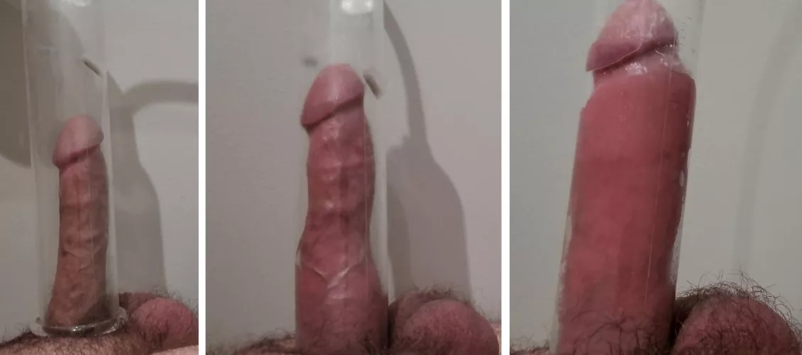 The bigger I pump the better it feels