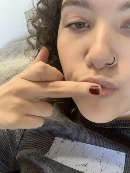 The closest to intimacy you’ll ever get is worshiping my middle finger while my perfect juicy lips grace a kiss upon it