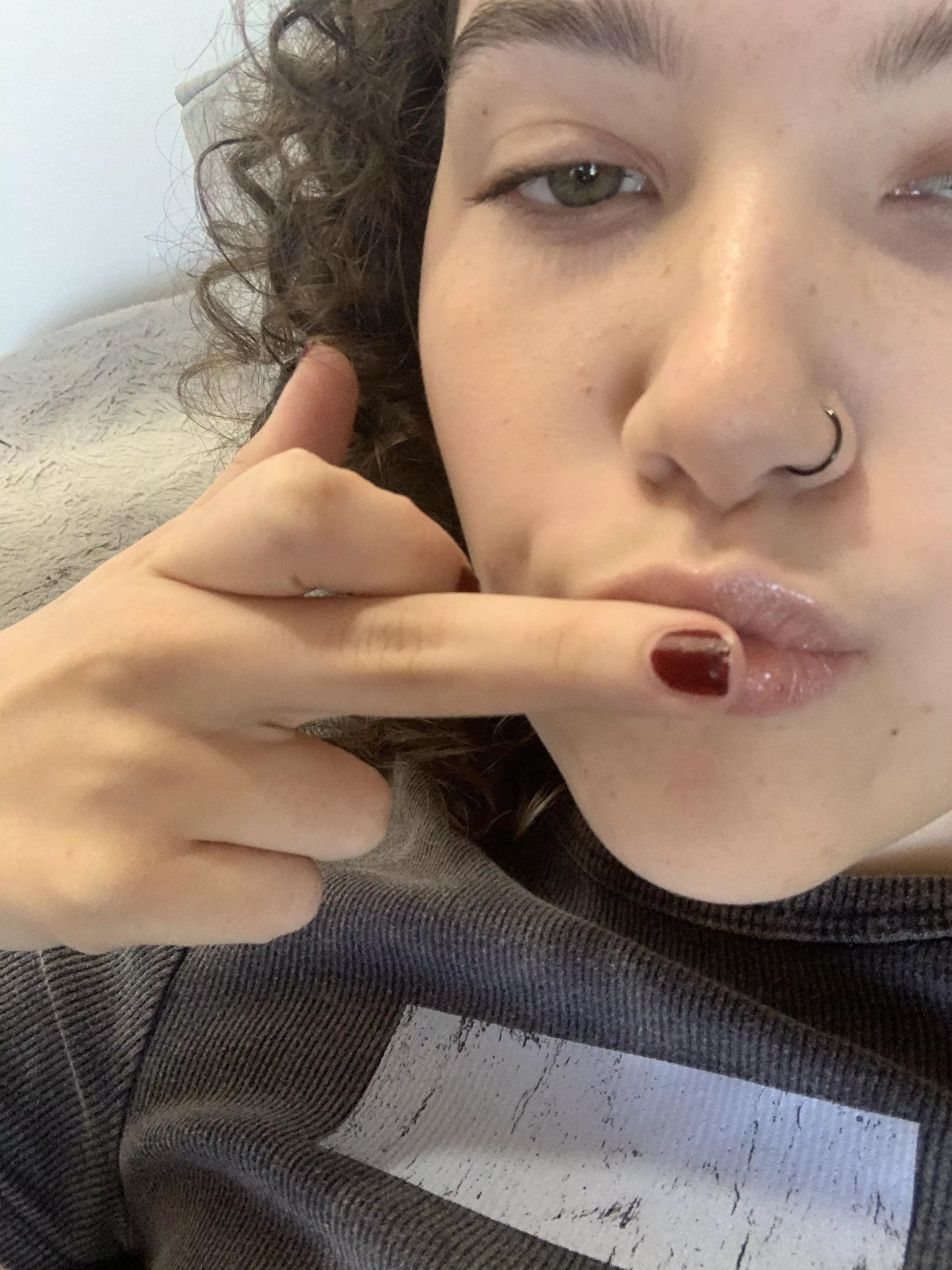 The closest to intimacy you’ll ever get is worshiping my middle finger while my perfect juicy lips grace a kiss upon it