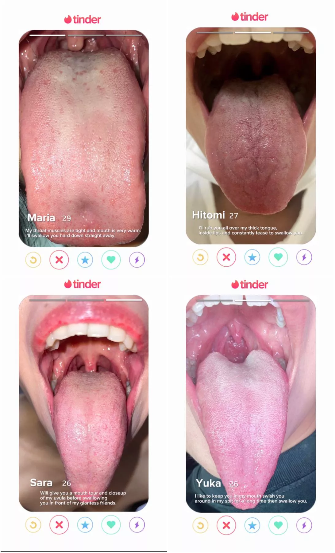Tinder vore - Pick one!!