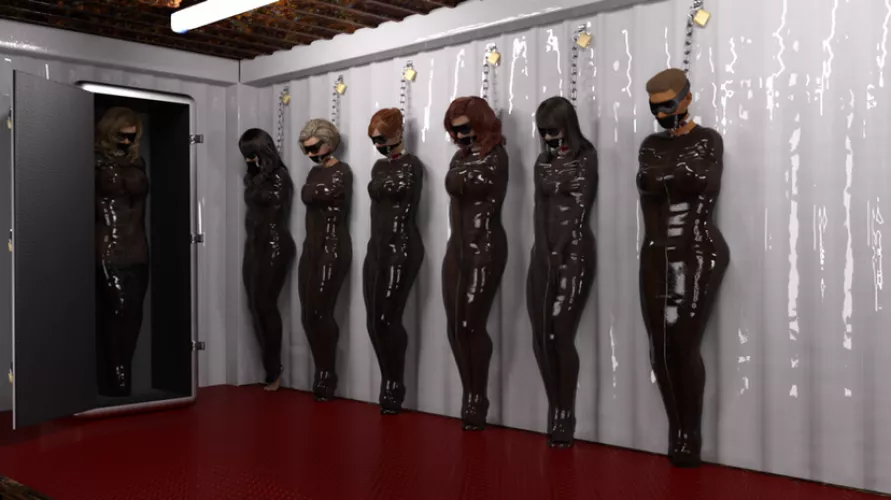 Today's shipment is nice and diverse. They used to be free women from all walks of life. Some were mothers, others co-eds. Some corporate frontrunners, others immigrants. They all had pasts, families, lovers, none of that matters now. What matters is th