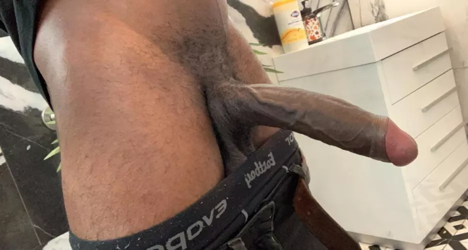 Veins this good can be felt from the inside