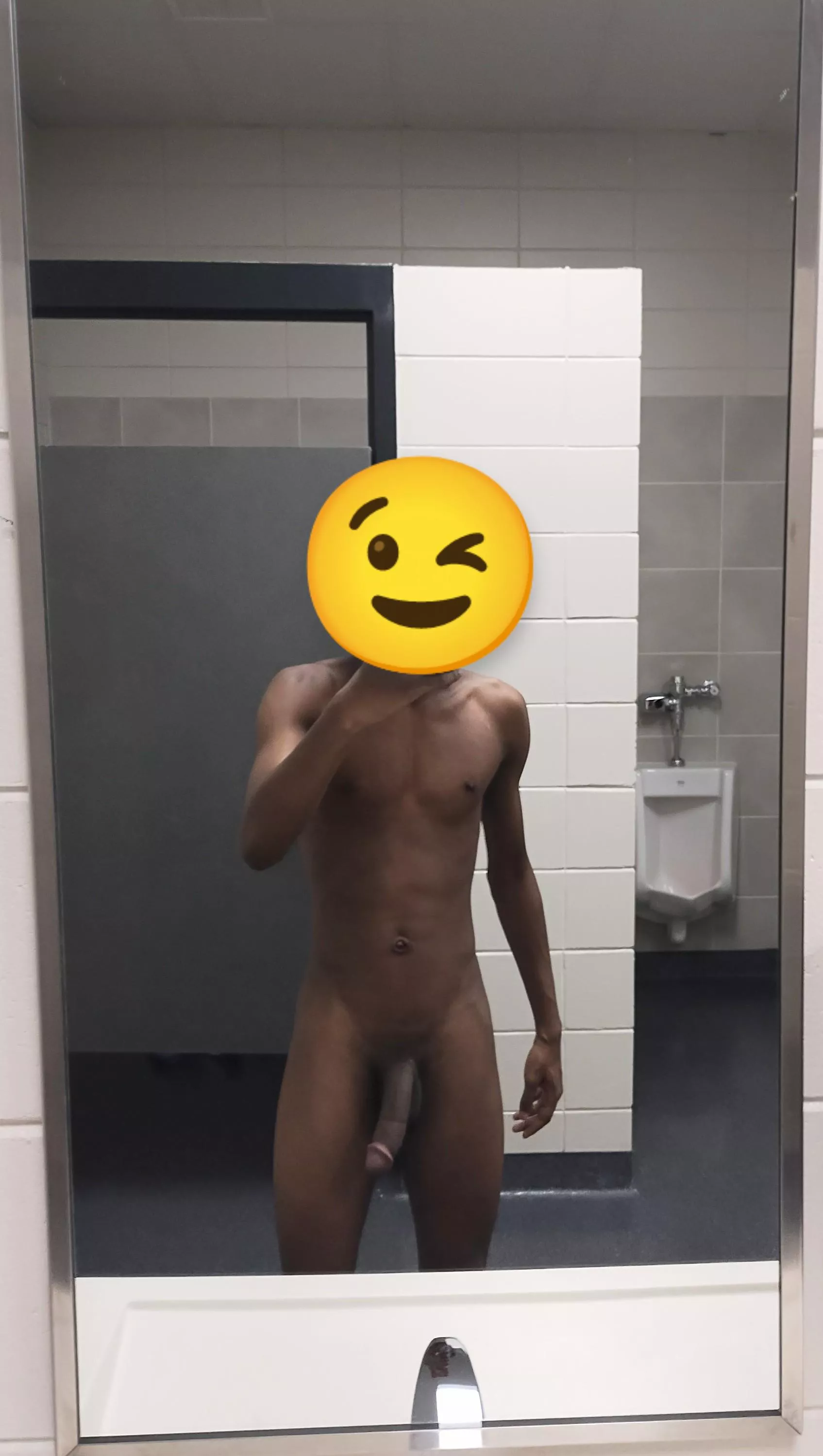 Would you suck it in a public bathroom?😉