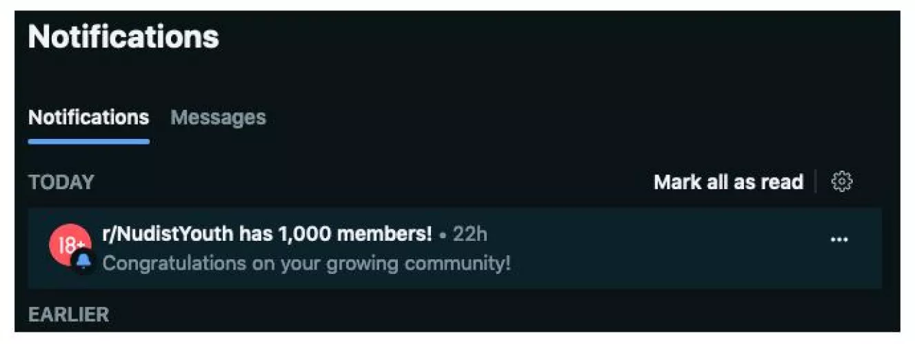 1K Members! Woot! And we did it clothes-free!