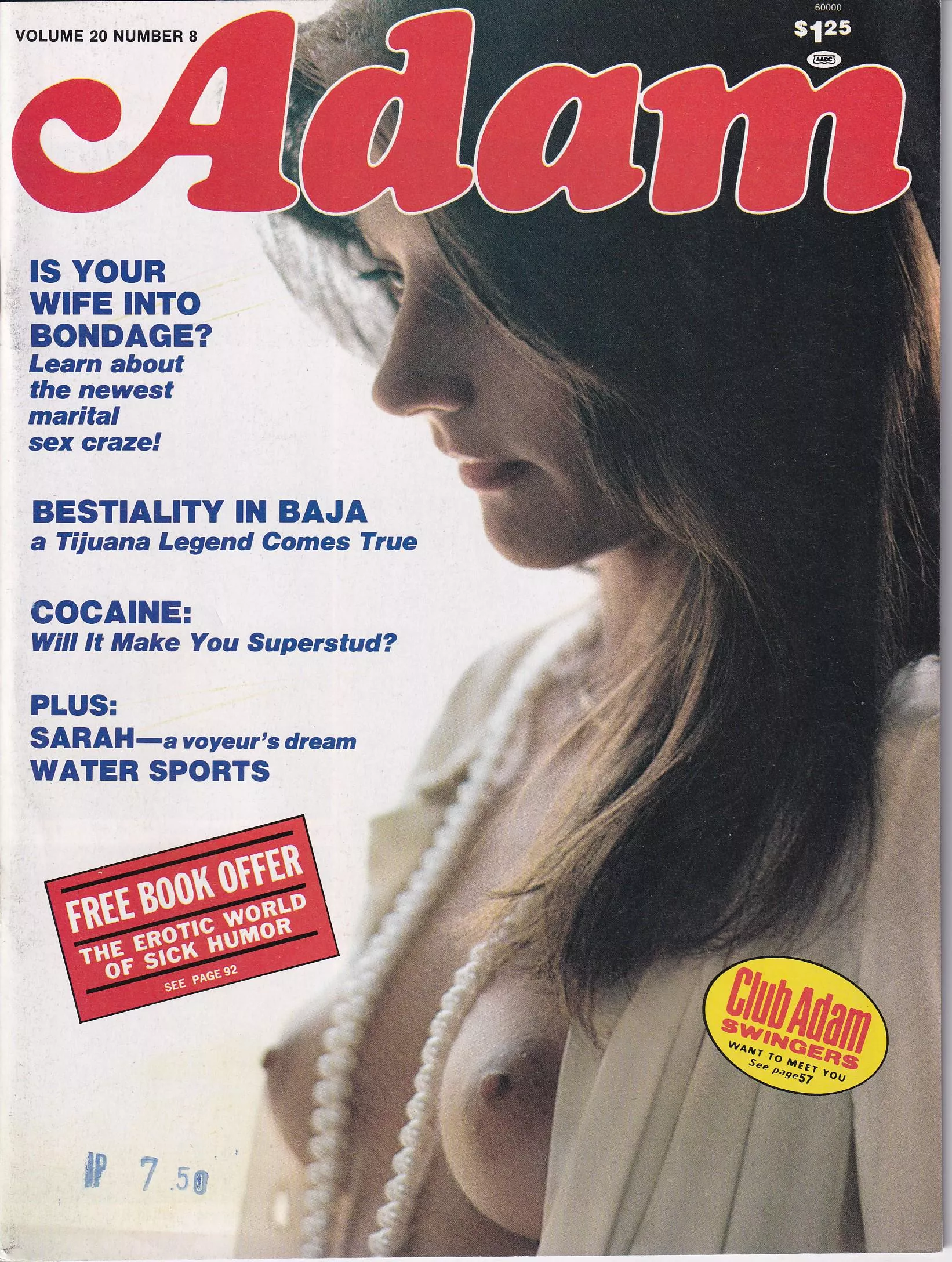 Adam (August 1976) - Cover: unknown