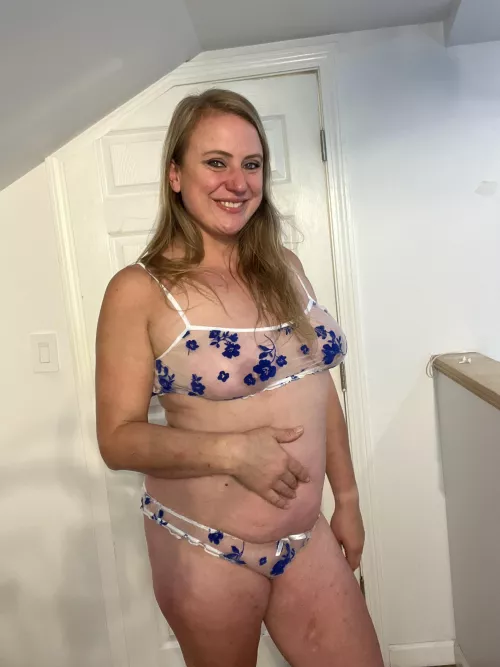 Almost didn’t post because I felt I looked too big