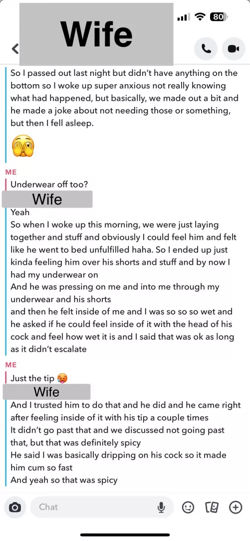 Another man came in my wife’s pussy for the first time since we've been married