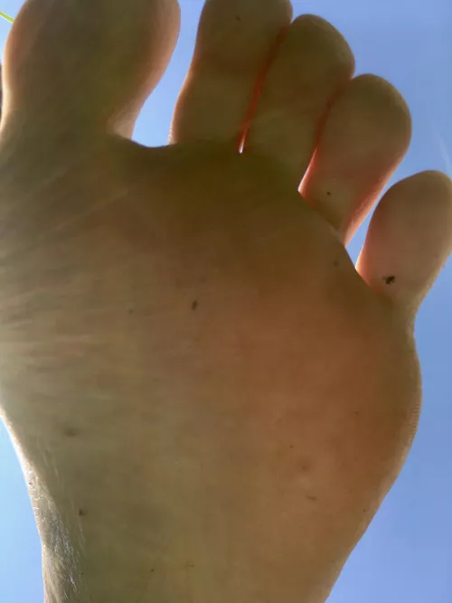 Are you enjoying the good view? 😈