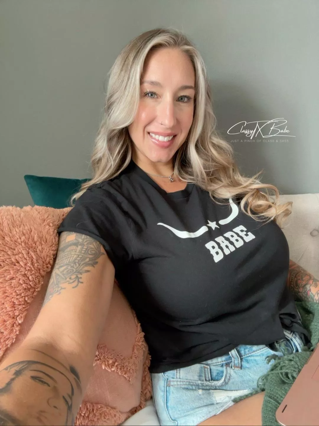 Checking how far I can go without showing any skin