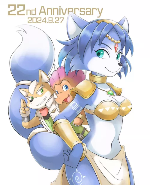 Cute tribute to Star Fox Adventures. (Bluefrog9090)