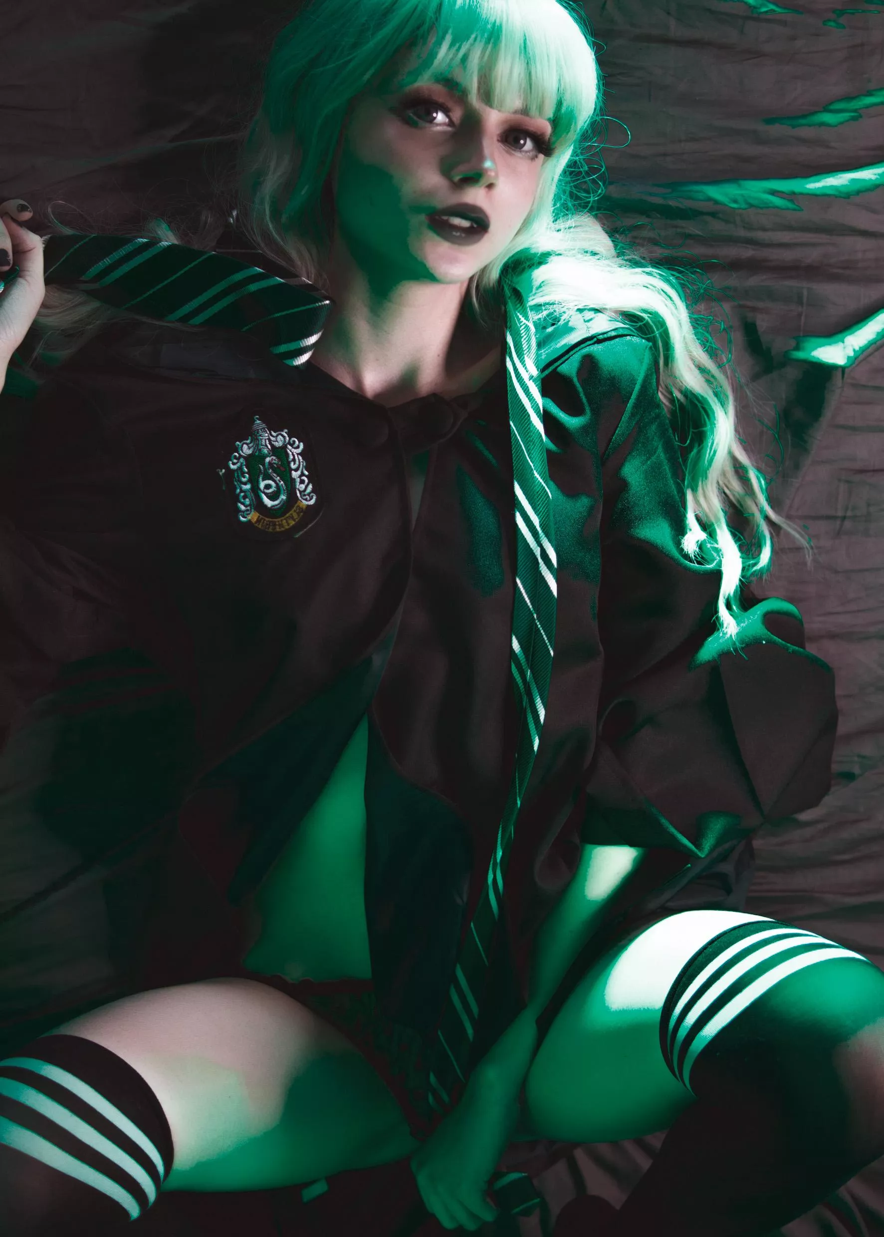 Every girl in Slytherin knows how to handle more than just a magic wand