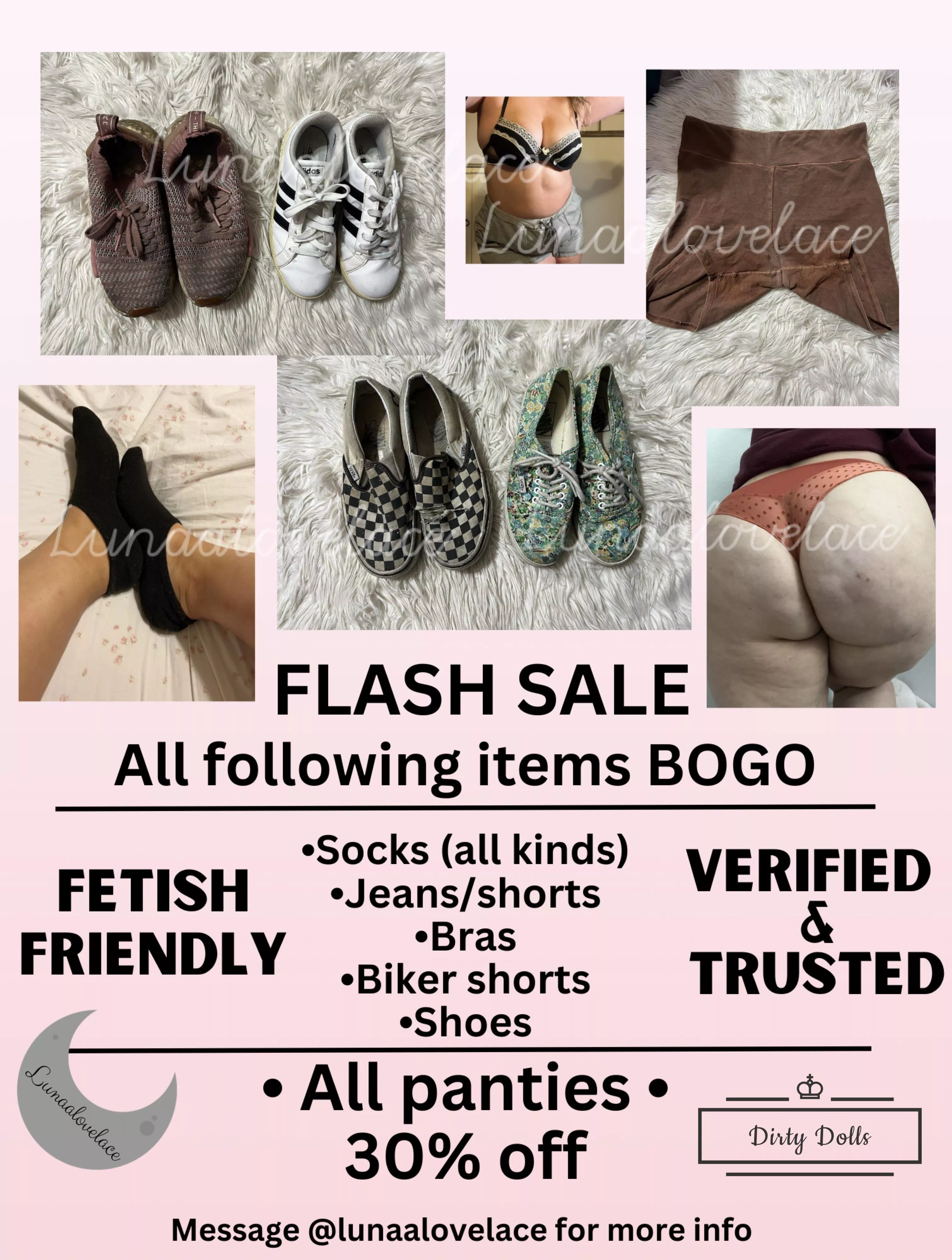 🚨FLASH SALE🚨 BOGO items and 30% off panties! 💦 Claim your special items now! [SELLING][US][PTY][OTH] CHECK COMMENTS 🍑
