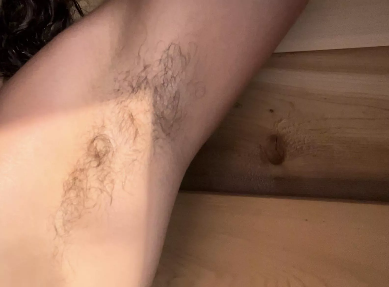 Glistening in the sauna