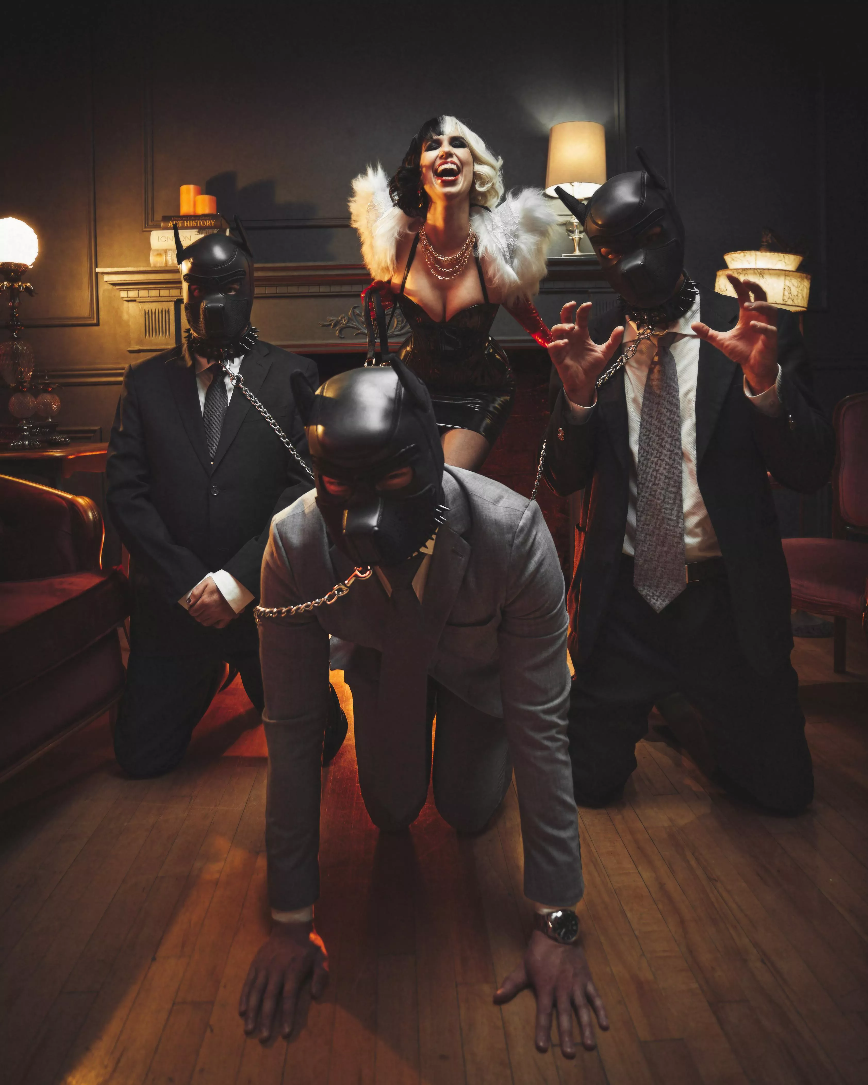 Halloween countdown starts now !! Here I am as Cruella De Ville [f] 6’1