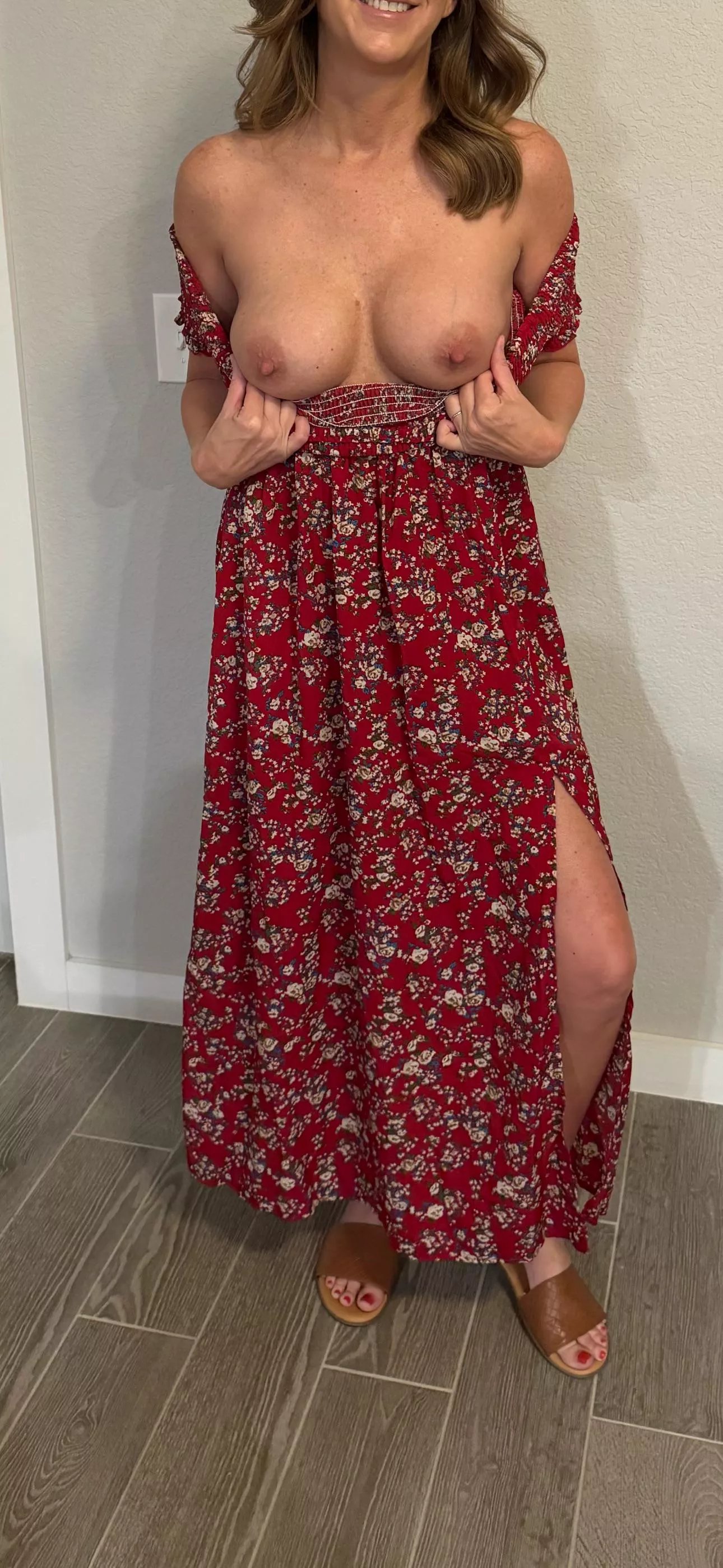 Headed to work braless.. life is so fun