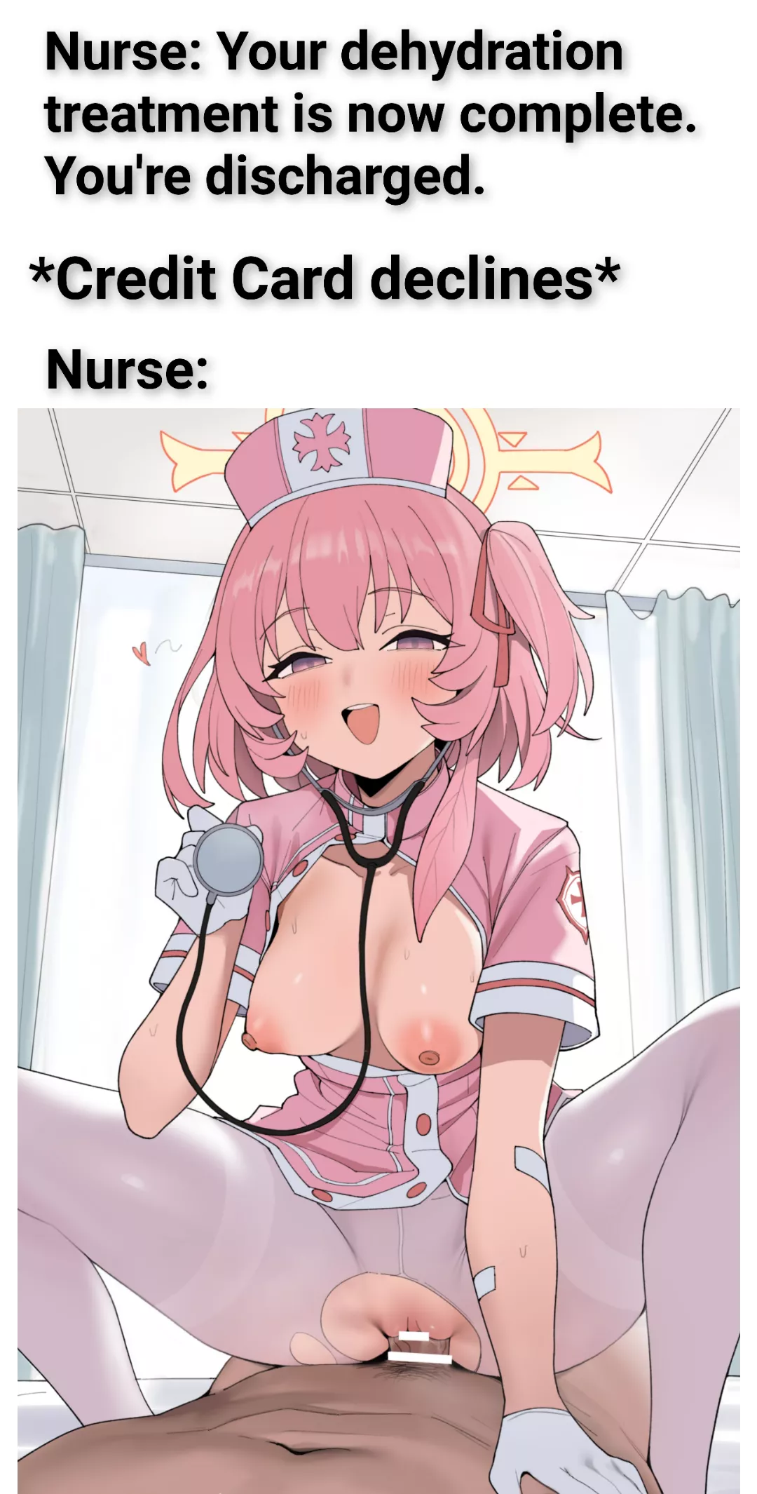 Hospitalized again thanks to Nurse