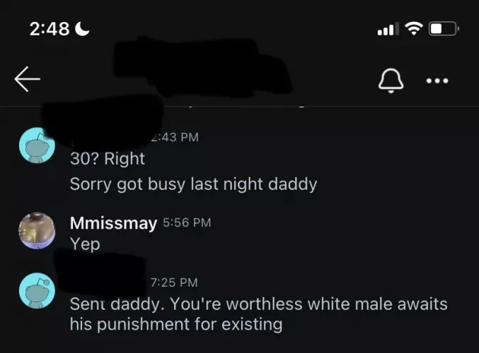 I love it when little white bitch boys know their place. Don’t forget, your only purpose is to serve Black Queens like me 👑💅🏿