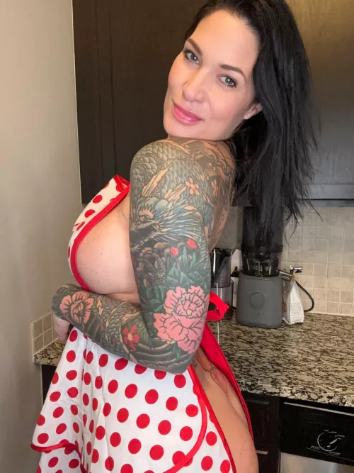 I made you dinner .. and also desert 