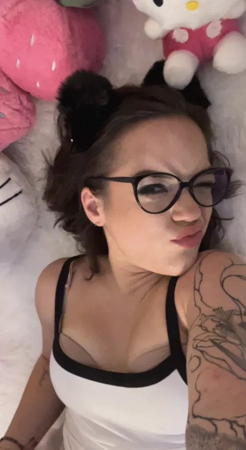 is it weird that i still play with my teddys? (f)