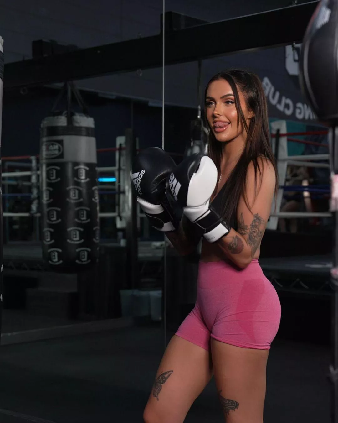 Just had some intense sparring session