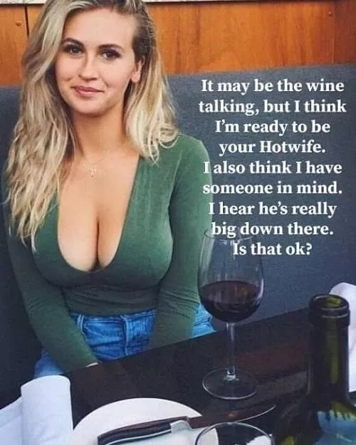 Let that wine talk!