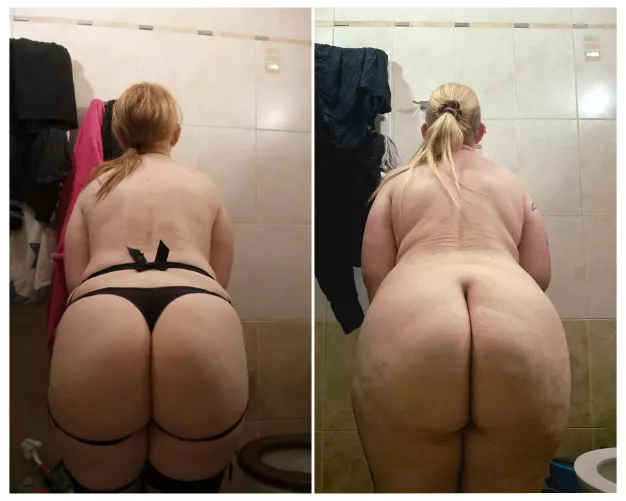 look how much bigger my ass has gotten 🥰✨