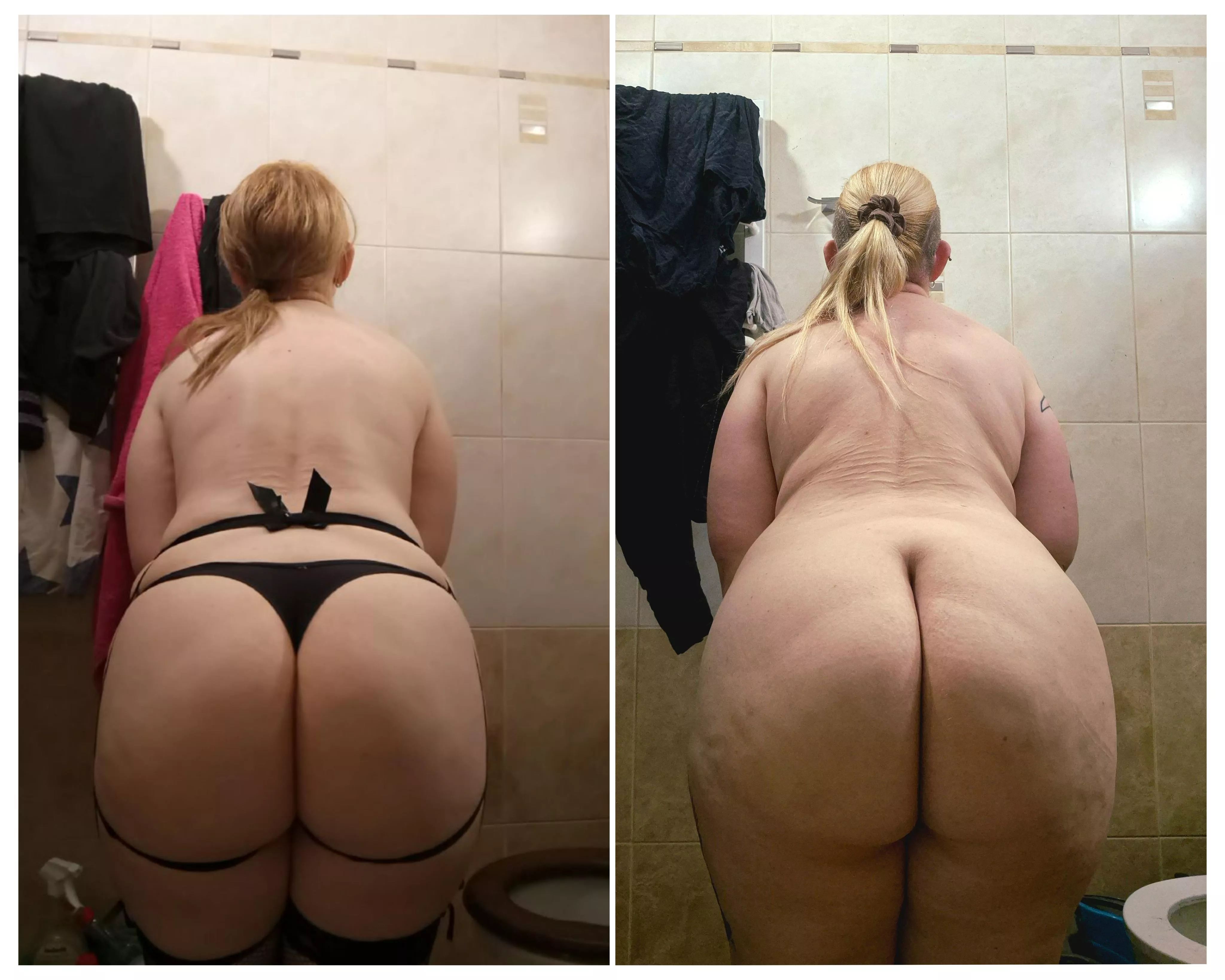 look how much bigger my ass has gotten 🥰✨