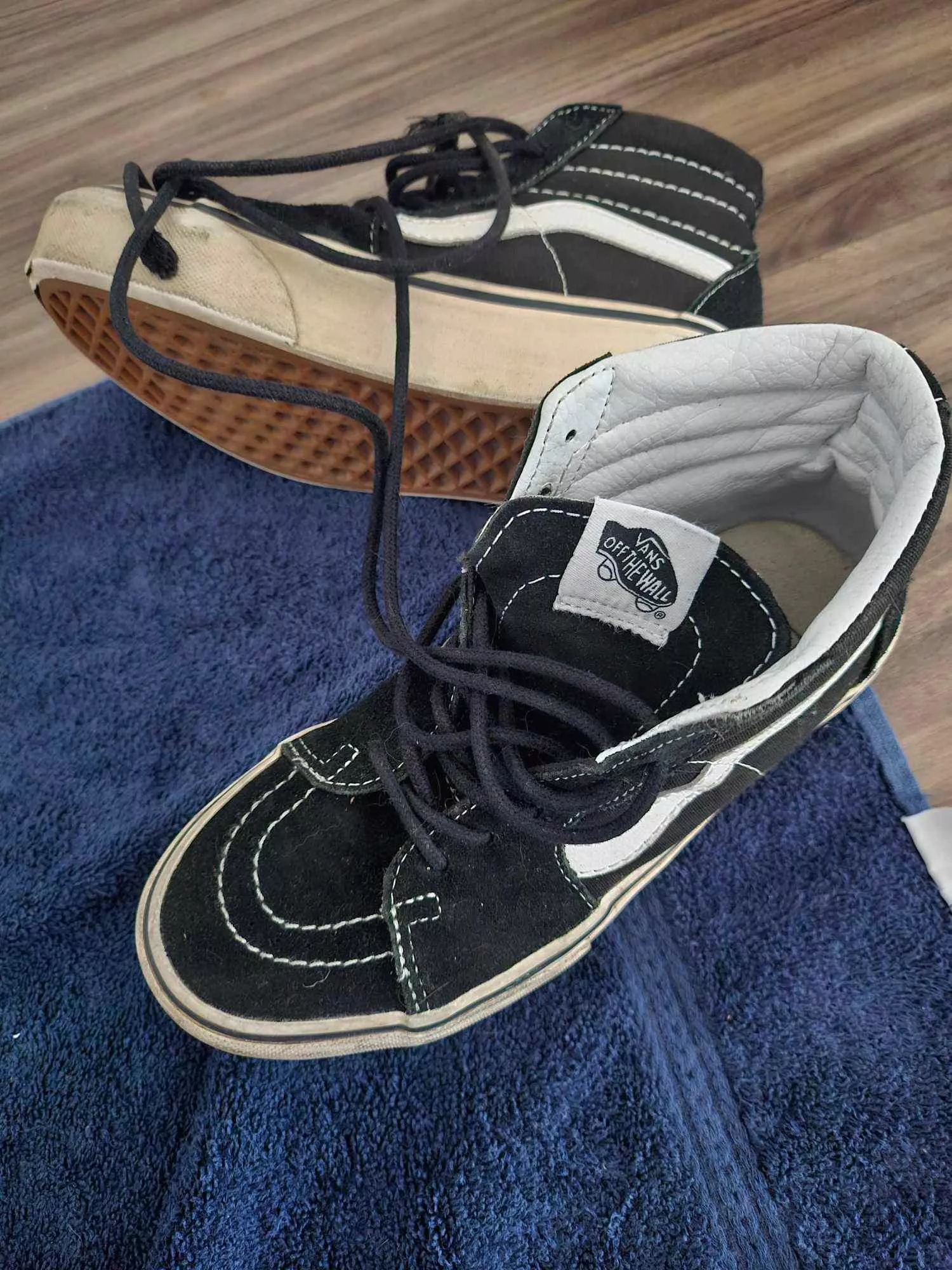 My date tonight (my crush left her shoes and asked me to clean them)