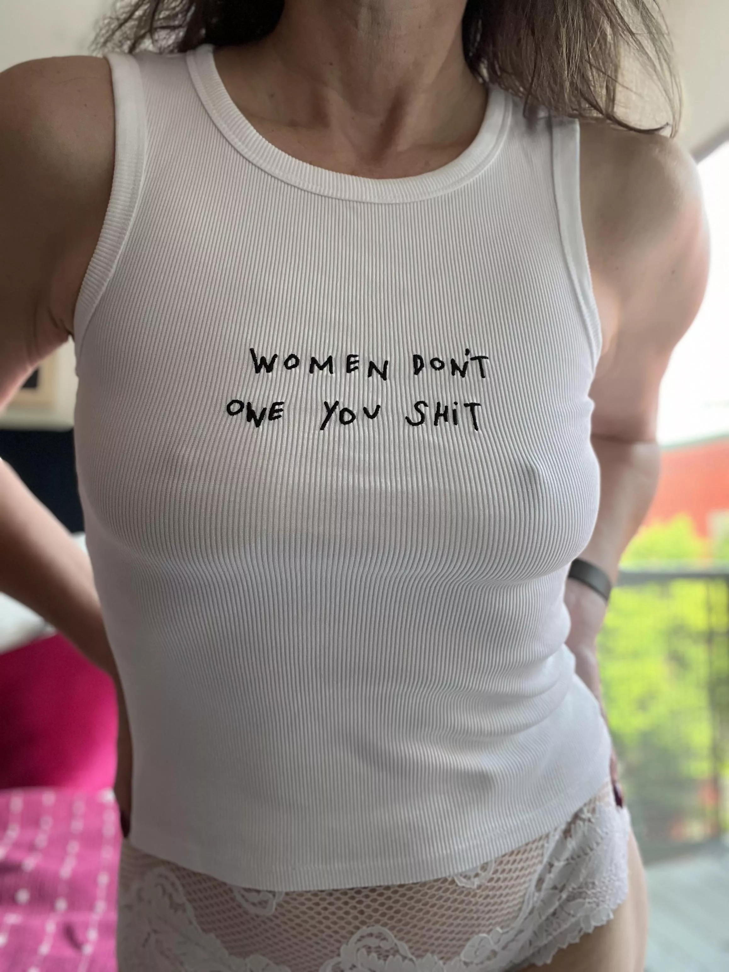 My favorite no bra pic