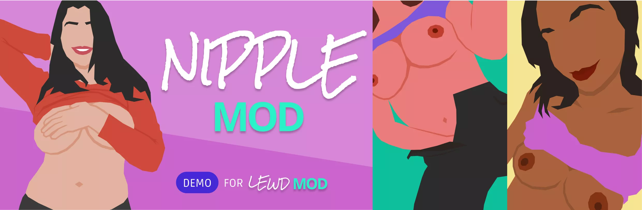 “Nipple Mod” is a browser game where Maddie shows you nudes