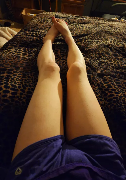Nothing beats freshly shaved legs hehe