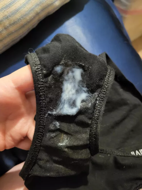 Panties creamy I had to do laundry