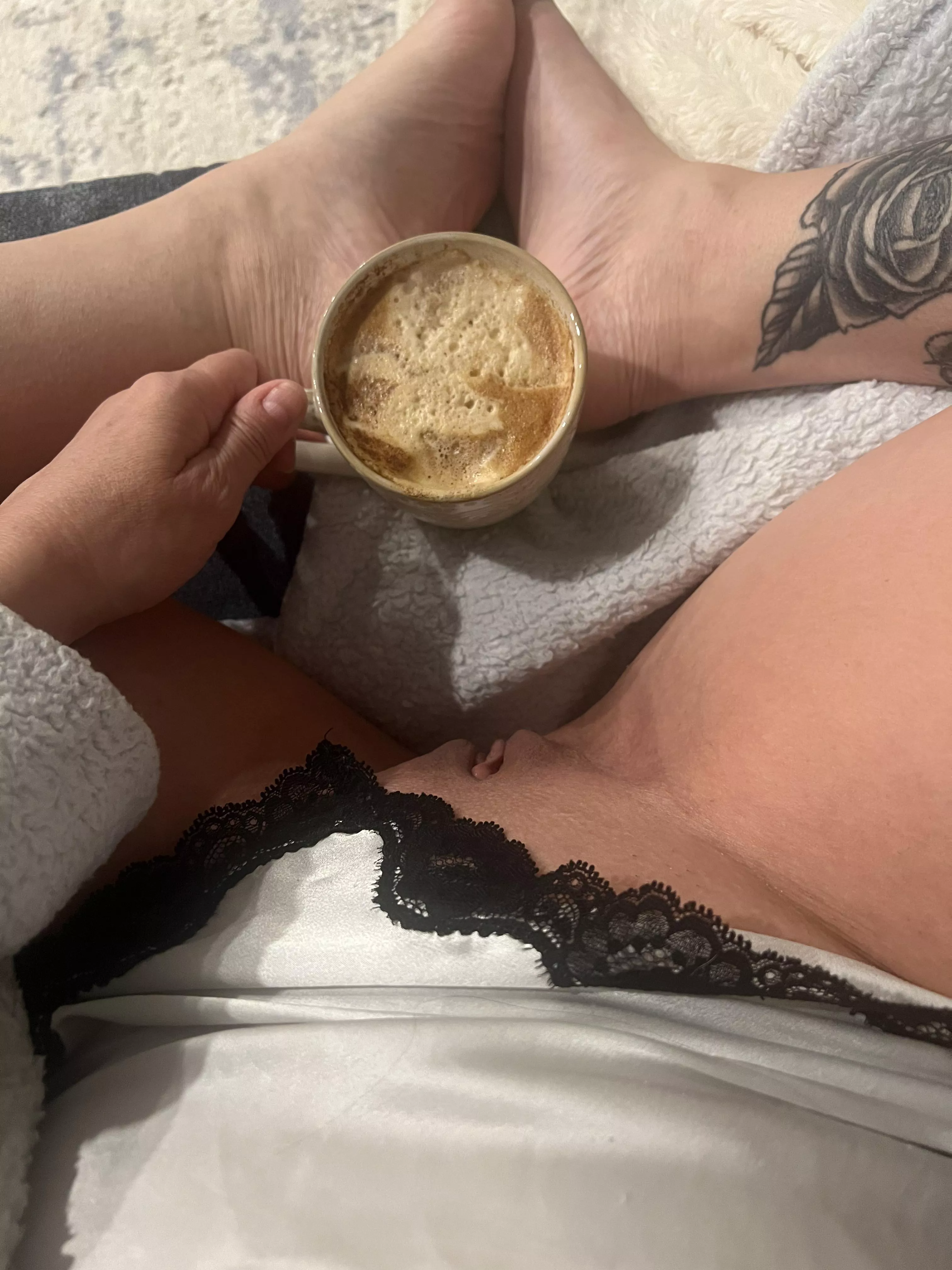 Peaceful coffee. Enjoy your day. 