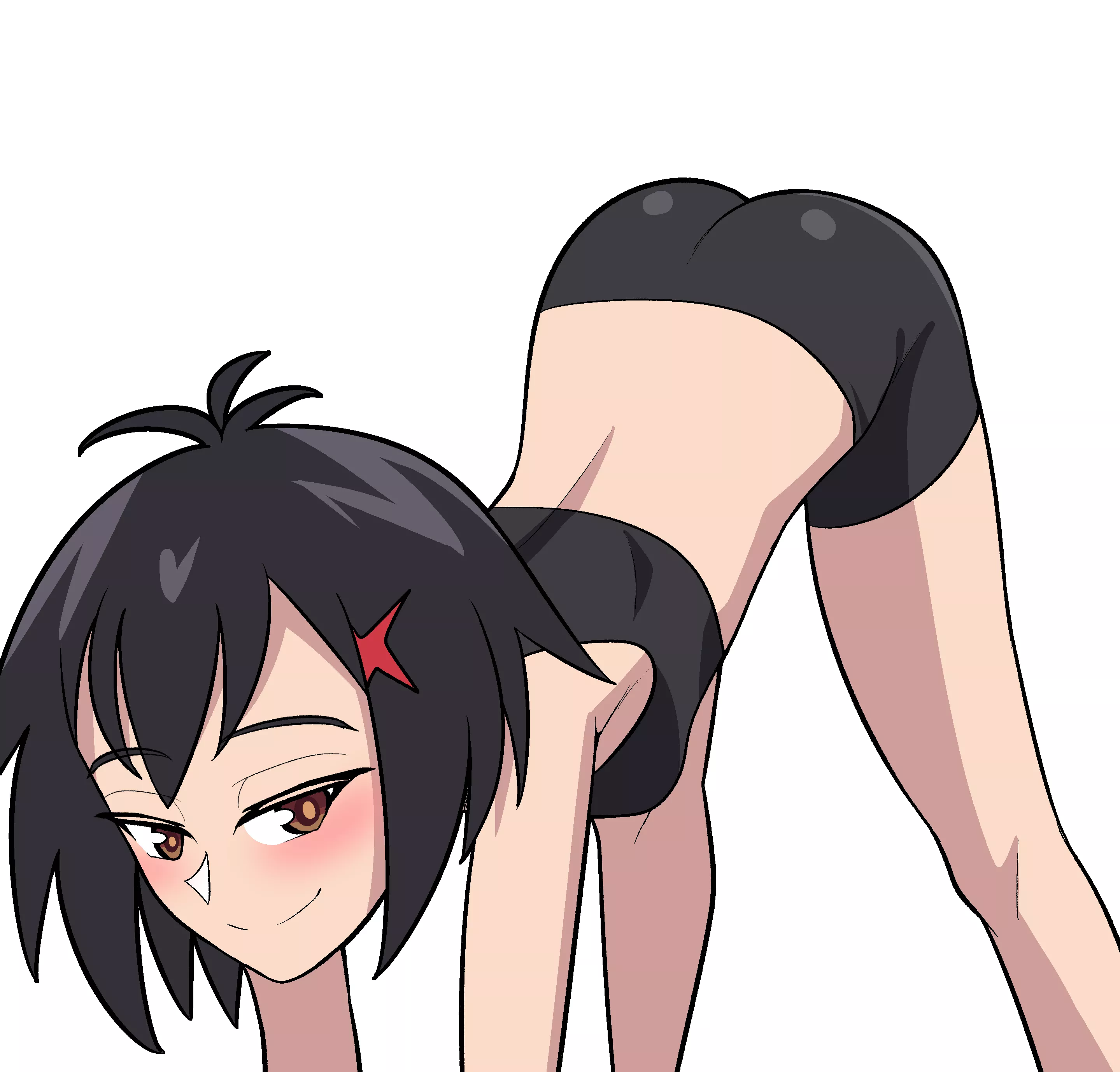 Peni Doing Yoga 