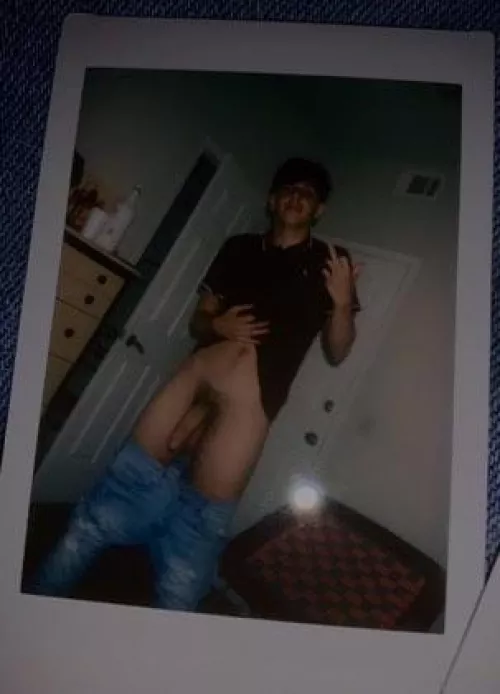 Polaroid from my senior year 🤓 