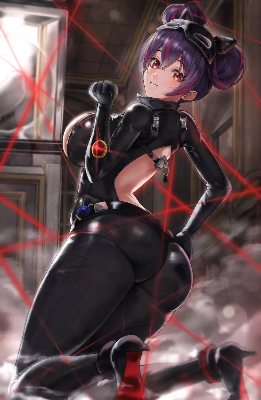 Quency Giving a Cute Smile [Nikke]