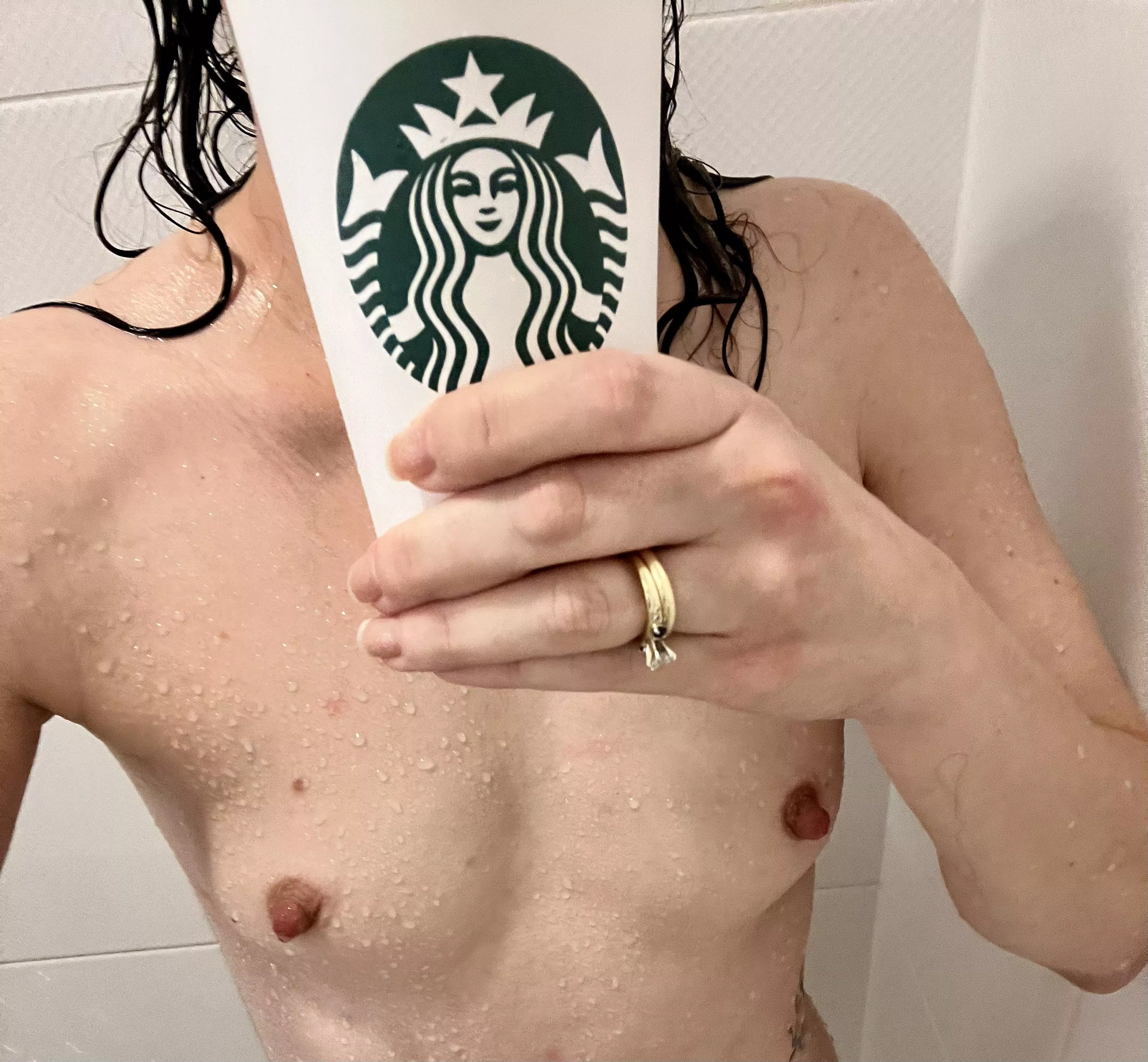 Shower Starbucks! ☕️ 