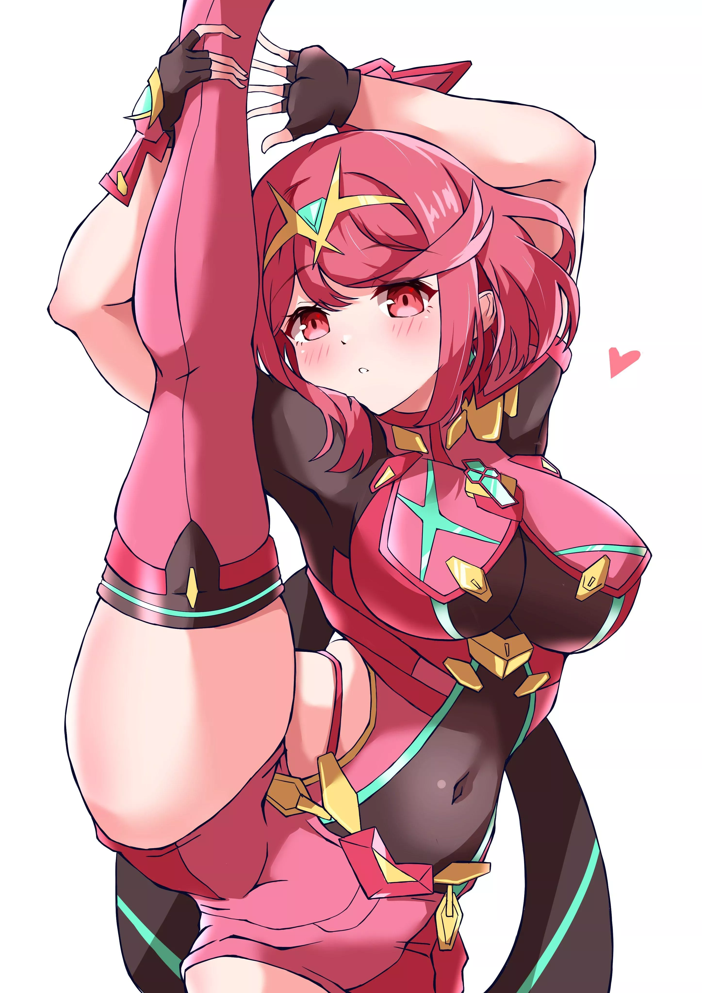 Stretching Pyra 