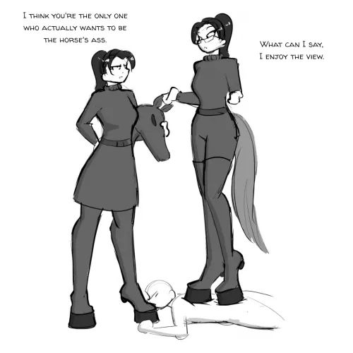 The age old discussion of who gets to be the head.