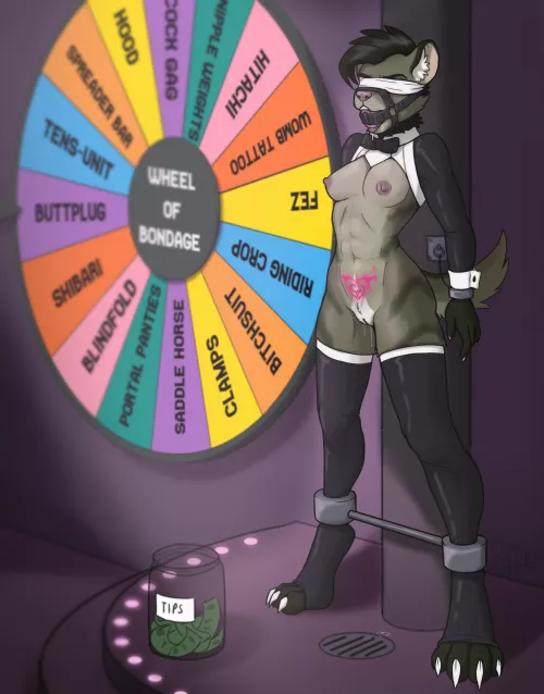 Wheel of Bondage [F] (MinnoSimmins)