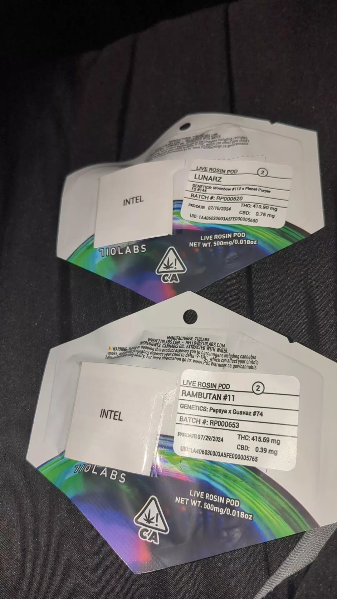 710 labs how to not burn these? Do you store in fridge after or no?