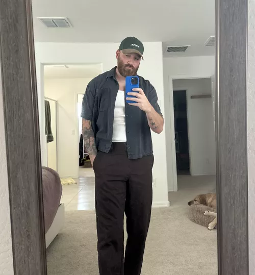 A little encouragement and I might post a nude. Little nervous