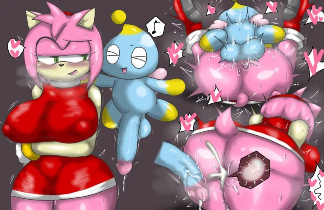 Amy x Chao (enigi09)