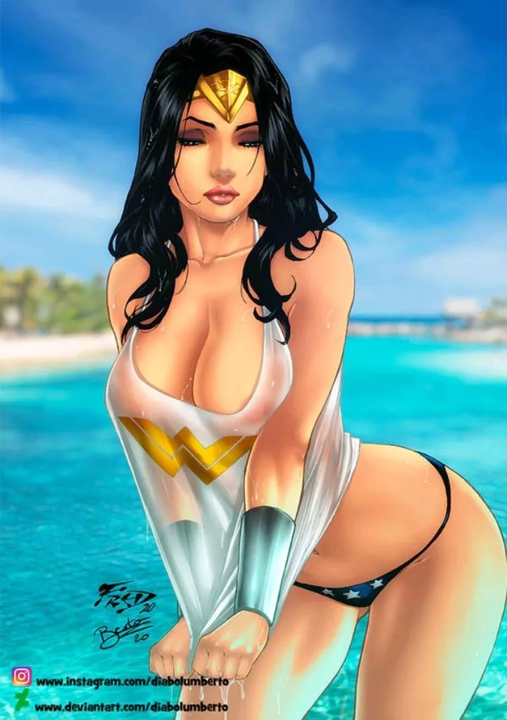 Beach Queen Wonder Woman (Diabolumberto) [DC]