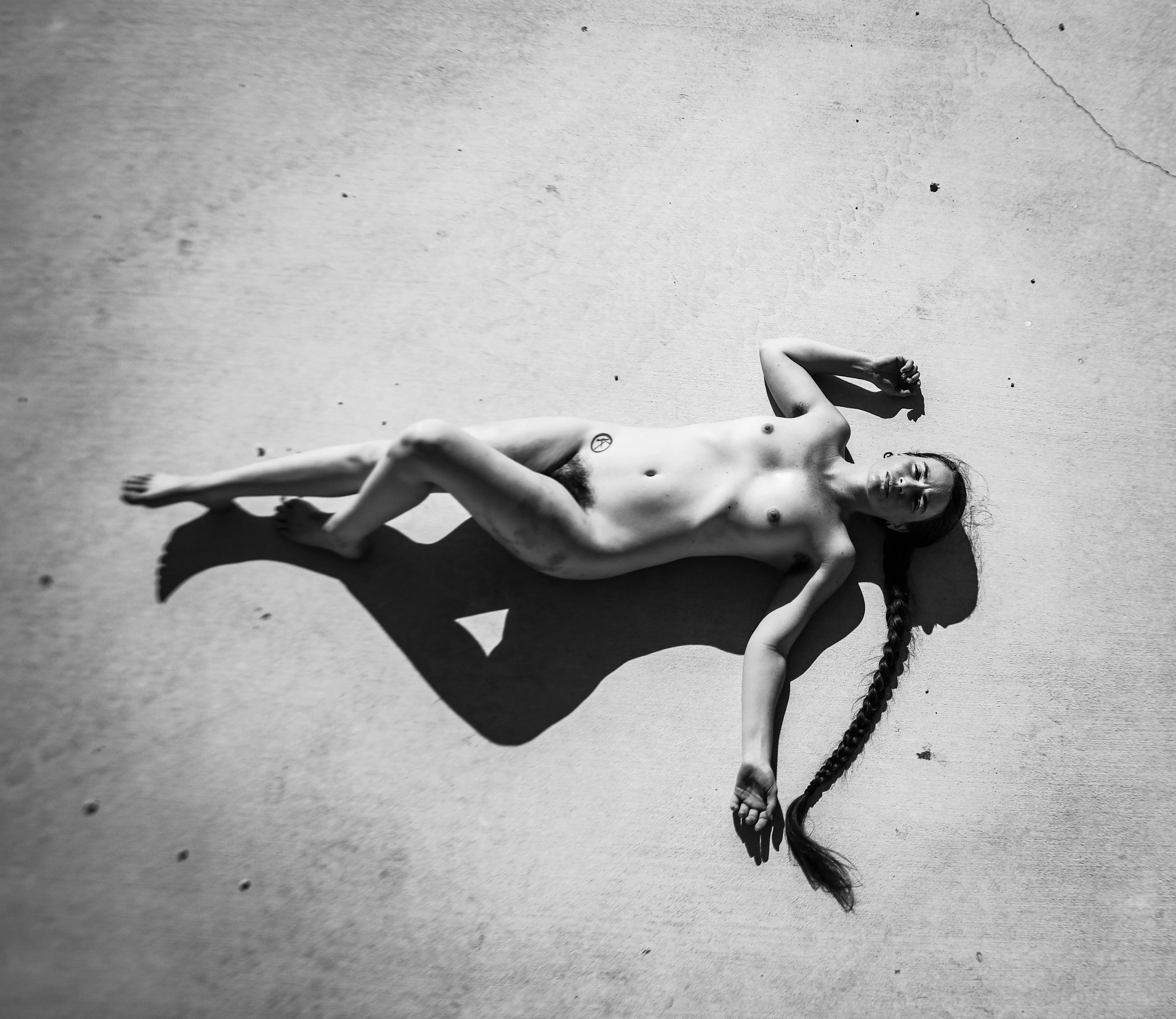 cast down with weary eyes (self shot)